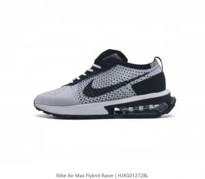 耐克 Nike Airmaxflyknitracer大气垫 透气编织 缓震舒适 男士跑步鞋 秋季新款运动休闲鞋 新品推荐 新派混合体 脚感再升级 上脚嘎嘎帅-N
