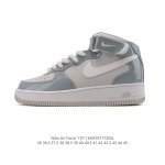 公司级 Af1耐克 Nike Air Force 1 ‘07 Low 空军一号 2025年 高帮 魔术贴 厚底增高百搭运动板鞋 原楦头原纸板 打造纯正空军版型，