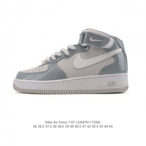 公司级 Af1耐克 Nike Air Force 1 ‘07 Low 空军一号 2025年 高帮 魔术贴 厚底增高百搭运动板鞋 原楦头原纸板 打造纯正空军版型，