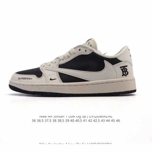 公司级 真标 耐克 Nike Air Jordan 1 Low Og Sp Military Blue Aj1乔1倒勾 2025年新款 蛇年新款 低帮篮球鞋 A