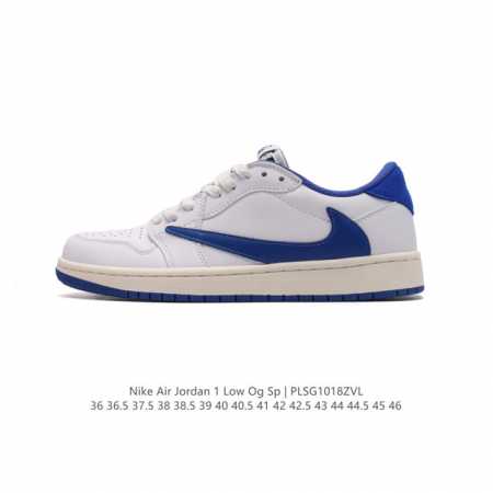真标 耐克 Nike Air Jordan 1 Low OG SP Military Blue AJ1乔1 倒勾低帮篮球鞋 AJ1 乔丹1代 aj1 乔1 反向 - 点击图像关闭