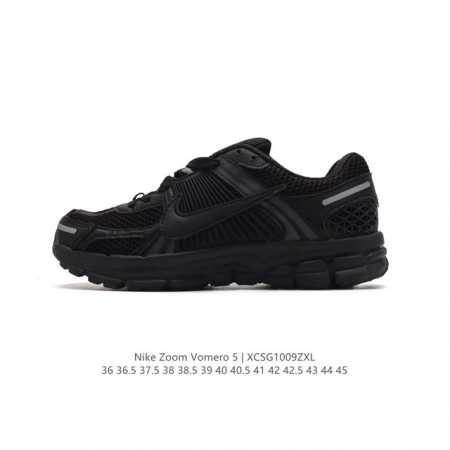 Nike 耐克夏季 Zoom Vomero 5 运动鞋休闲训练跑步鞋。Nike Zoom Vomero 5 男女子运动鞋妥帖包覆足部，提供透气支撑效果。耐穿材料 - 点击图像关闭