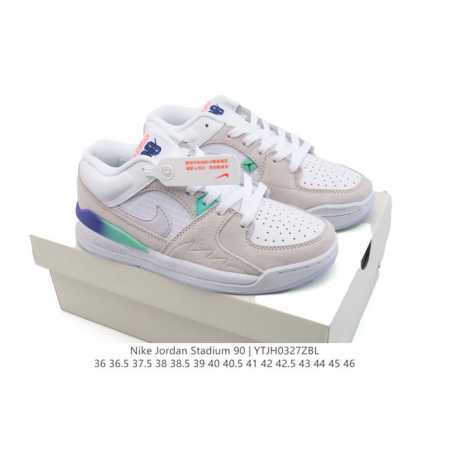 200 【公司级 头层皮】耐克 Nike Air Jordan Stadium Aj90 潮流运动板鞋 Aj90 充满了对Tinkerhathield 原创设计 - 点击图像关闭