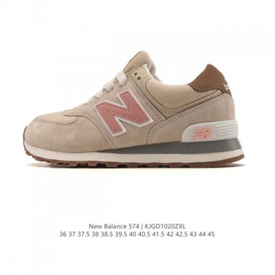 Nb 574 新百伦 New Balance Nb 574系列舒适百搭复古拼接时尚休闲运动鞋。New Balance 的 574 具有识别性和持久流行性，从它作