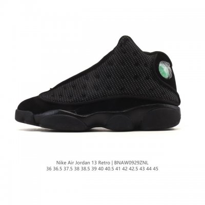 公司级 耐克 Nike Air Jordan 13 Retro 高帮 Aj13 乔丹13代 乔丹篮球鞋系列运动鞋 Airjordan 13以黑豹的风格制成，从猫