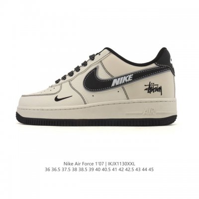 公司级 Af1耐克 Nike Air Force 1 ‘07 Low 空军一号 厚底增高百搭运动板鞋 原楦头原纸板 打造纯正空军版型，专注外贸渠道 全掌内置蜂窝