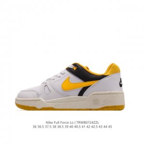 耐克 Nike 全新鞋型 来了！Nike Full Force Low 时尚复古运动板鞋，复古气质爆棚！近年来复古风的兴起，众多品牌纷纷推出自己的全新鞋款，势必