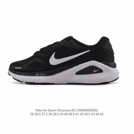 新品 耐克 Nike Zoomstructure 26运动舒适减震防滑耐磨低帮碳板训练跑步鞋男女款厚底增高老爹运动鞋，这款跑鞋专为热爱跑步、追求稳定与缓震效果的 - 点击图像关闭