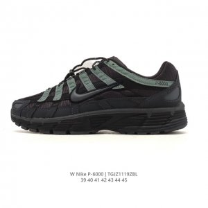 耐克 Nike 男子休闲运动鞋 p-6000premium 轻便舒适透气防滑缓震耐磨跑步鞋。p-6000 是一款植根于 0 年代风格的混合款式，让人想起去年再次