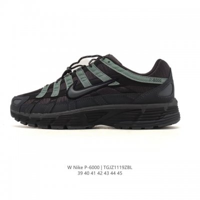 耐克 Nike 男子休闲运动鞋 p-6000premium 轻便舒适透气防滑缓震耐磨跑步鞋。p-6000 是一款植根于 0 年代风格的混合款式，让人想起去年再次