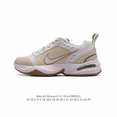 真标 耐克 Nike Air Monarch Iv男女子训练鞋厚底老爹鞋休闲复古运动鞋。Nike Air Monarch Iv 运动鞋为你打造出众的训练装备，耐 - 点击图像关闭