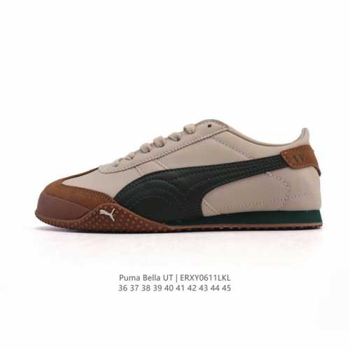 彪马 Puma Bella Ut 时尚百搭 舒适 防滑 低帮 生活休闲鞋 薄底鞋。继将 Speedcat Og 带回后，Puma 再以档案室的经典鞋型 Bell