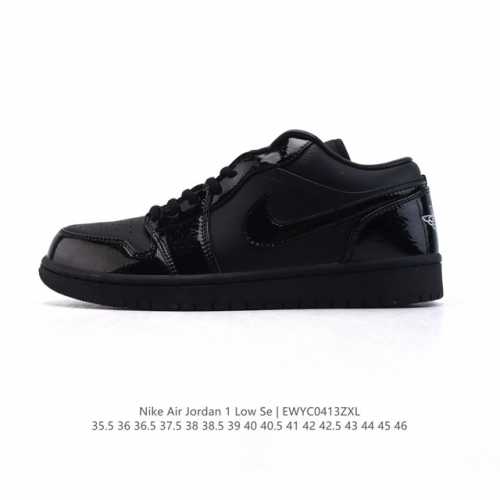 耐克 乔丹Air Jordan 1 Low Aj1 乔1 乔丹1代Aj1 低帮复古文化休闲运动篮球鞋，从1985 年面世的元年款汲取设计灵感，采用简洁大方的经典