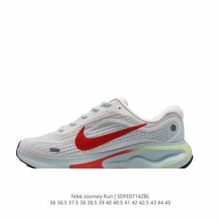 公司级 耐克 Nike Journey Run 男女子透气公路跑步鞋 搭载柔软厚实的 Comfiride 泡绵缓震配置，助你征服充满挑战的路面，大步流星，微笑前 - 点击图像关闭