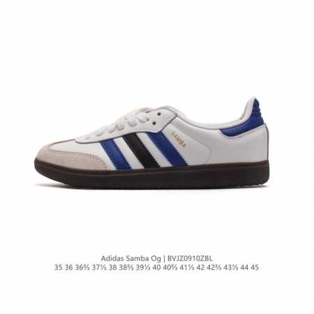 公司级 阿迪达斯 德训鞋 Adidas Originals Samba Og Shoes 经典运动鞋小白鞋 T头鞋 男鞋 彰显休闲摩登风情的时尚经典鞋。它诞生于 - 点击图像关闭