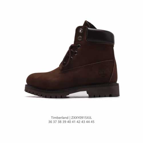 公司级 头层皮 Timberland添柏岚靴子天伯伦高帮马丁靴，踢不烂经典大黄靴 高帮靴 马丁靴 户外休闲潮流系列 搭配防臭防腐真皮乳胶鞋垫，给您完美的穿着体验