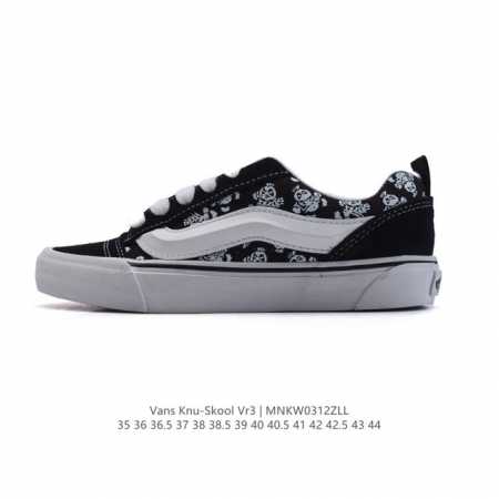 130 万斯 Vans Knu-Skool Vr3 Lx 面包鞋皮革鞋面。坎普尔·茱利安系列低帮复古硫化休闲运动板鞋“肥胖版大Logo”要说整个2023年最为热 - 点击图像关闭