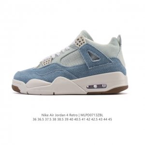 耐克 Nike Air Jordan 4 Retro Og 帆布运动篮球鞋 Aj4 乔丹4代 乔4 全新配色中端性价比之王Air Jordan 4 Retro