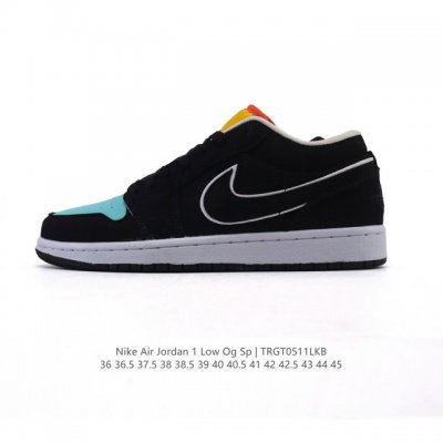 真标 耐克 Nike Air Jordan 1 Low Og Sp Military Blue Aj1乔1 2025年新款 蛇年新款 低帮篮球鞋 Aj1 乔丹1