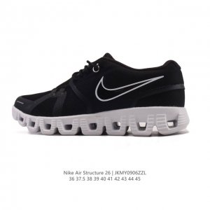 新品 耐克 Nike Zoomstructure 26运动舒适减震防滑耐磨低帮碳板训练跑步鞋女款厚底增高老爹运动鞋，这款跑鞋专为热爱跑步、追求稳定与缓震效果的跑