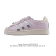 阿迪达斯 Adidas Superstar 2025年新款鞋子 蛇年新款经典贝壳头系列 新款休闲板鞋潮流男女士运动鞋 。鞋面柔软皮革拼接材质 标志性的贝壳鞋头，