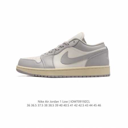 耐克 乔丹air Jordan 1 Low Aj1 乔1 乔丹1代aj1 低帮复古文化休闲运动篮球鞋。从1985 年面世的元年款汲取设计灵感，采用简洁大方的经典 - 点击图像关闭