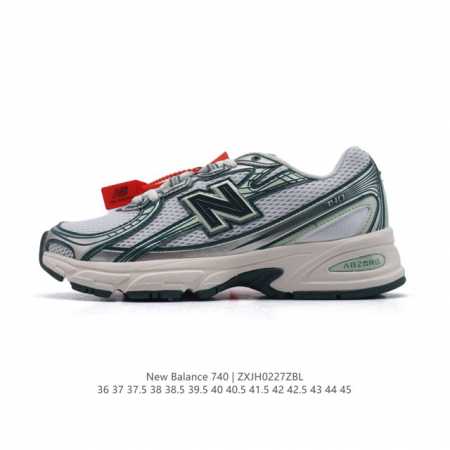 公司级 New Balance Mr740 Nb新百伦系列复古老爹风休闲运动慢跑鞋。采用轻质牛剖革拼接透气网眼衬垫织物鞋面材质 T-Beam大底提供足步弓支撑 - 点击图像关闭