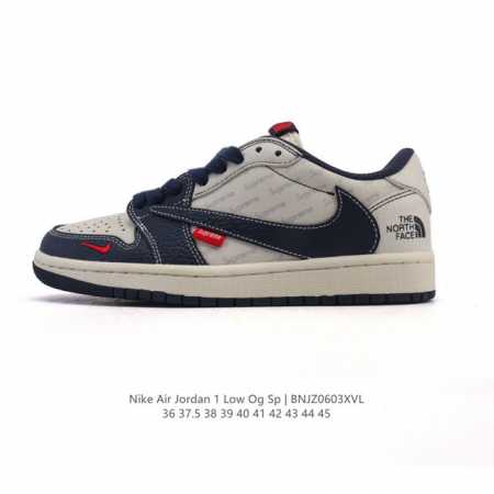 公司级 真标 耐克 Nike Air Jordan 1 Low Og Sp Military Blue Aj1乔1倒勾 2025年新款 蛇年新款 低帮篮球鞋 A - 点击图像关闭