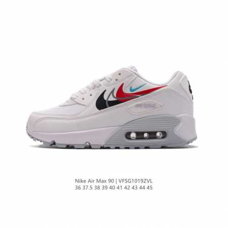 公司级 NIKE耐克运动鞋 Air max 90 健身运动跑鞋休闲鞋 复古风十足！Air Max 90 作为 Nike 旗下最经典的鞋型之一，凭借着百搭的造型， - 点击图像关闭