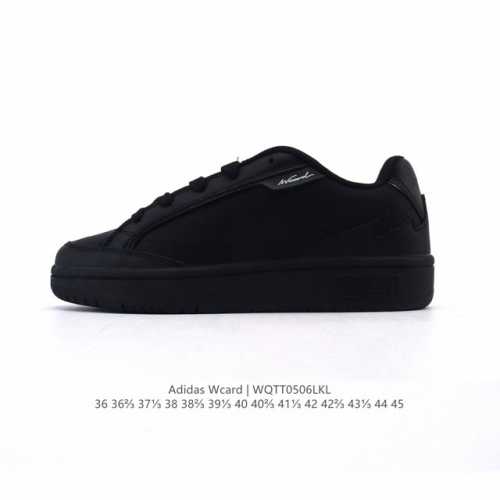 阿迪达斯Adidas Wcard Adv学院系列 经典复古低帮百搭休闲运动板鞋 网球运动休闲鞋。这款Adidas Card低帮经典运动鞋，助你舒适自信活动。采用