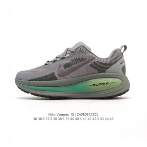 耐克 Nike Vomero 18 厚底增高老爹运动跑步鞋 全新 Vomero 提供比以往更多的緩衝效能以及該系列有史以來最高的鞋底高度 結合 Nike 的 Z