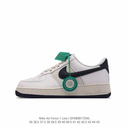 公司级 附赠送logo清洁刷 Af1耐克 Nike Air Force 1 ‘07 Low 空军一号厚底增高百搭休闲运动板鞋 原楦头原纸板 打造纯正空军版型，专 - 点击图像关闭