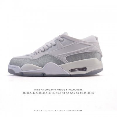 公司级 耐克 Nike Air Jordan 4 Retro Og迈克尔 乔丹Aj4代乔4 低帮复古休闲运动文化篮球鞋。秉承轻量化的速度型篮球鞋设计思想完成设计