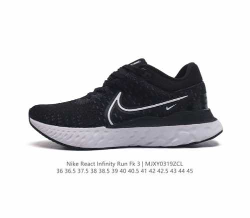 耐克 Nike React Infinity Run Fk 3 Prm 男女子公路跑步鞋 助你在疾速跑后快速恢复 明天继续挑战耐力跑 你的征程它都能稳稳守护 加