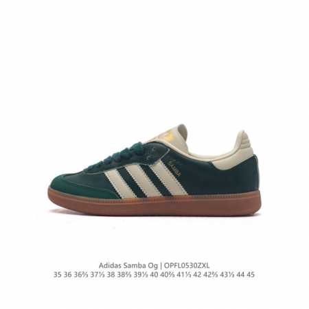 阿迪达斯 德训鞋 Adidas Originals Samba Og Shoes 经典运动鞋小白鞋 T头鞋 男女板鞋 彰显休闲摩登风情的时尚经典鞋。它诞生于50 - 点击图像关闭
