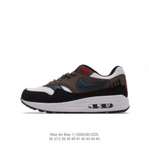 耐克 Nike Air Max 1 男女子运动鞋厚底增高气垫老爹板鞋 从法国建筑中汲取的设计灵感，兼具运动风范和时尚格调，是此系列起初搭载 Air 的鞋款。疾速