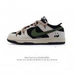 200 耐克 Nike Dunk Low Retro 运动鞋复古解构绑带板鞋 双鞋带。作为 80 年代经典篮球鞋款，起初专为硬木球场打造，后来成为席卷街头的时尚