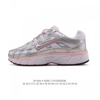 耐克 Nike 男女子休闲运动鞋 P-6000Premium 轻便舒适透气防滑缓震耐磨跑步鞋。P-6000 是一款植根于 0 年代风格的混合款式，让人想起去年再