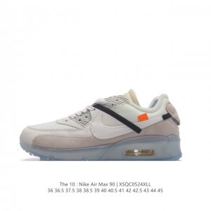 Off-White X Nike Air Max90 重磅联名 纯原版本off-White X Nike Air Max90 2.0 Ow限量联名 耐克联名款限
