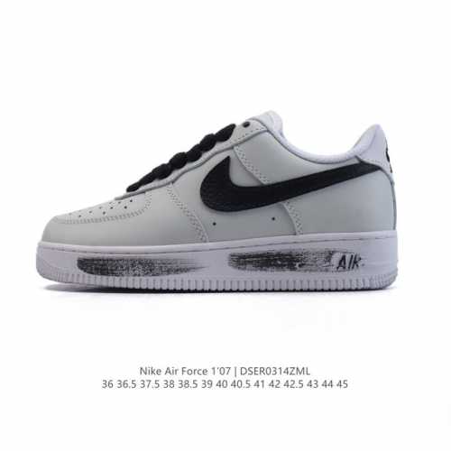 220 公司级 Af1耐克 2025年新款小白鞋 Nike Air Force 1 ‘07 Low 空军一号 厚底增高百搭运动板鞋 原楦头原纸板 打造纯正空军版