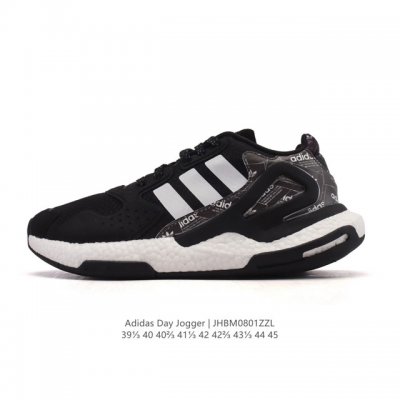 阿迪 Adidas Day Jogger 夜行者二代 爆米花 复古缓震跑鞋男运动鞋 低帮经典运动鞋慢跑者系列高弹复古休闲运动跑鞋，这款Adidas Day Jo