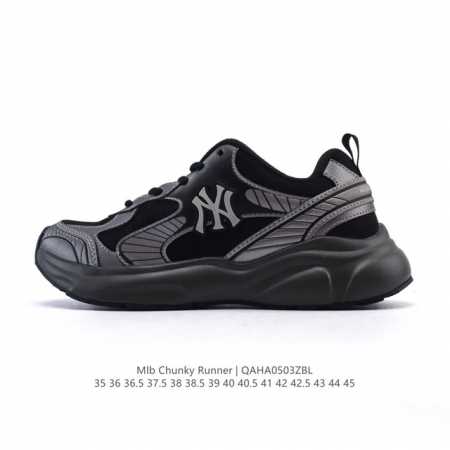 公司级 全新2025年新款，Ny美国榄球洋基队New York Yankees X Mlb Chunky Runner Liner 莱纳系列低帮厚底老爹风透气舒 - 点击图像关闭
