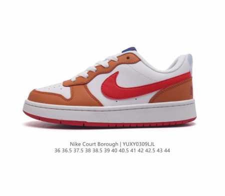二层皮 耐克 Nike Court Borough Low 2 Gs 小空军 低帮百搭透气休闲运动板鞋男女鞋 经典耐用的设计 兼顾舒适脚感和出众风范 演绎匠心之 - 点击图像关闭