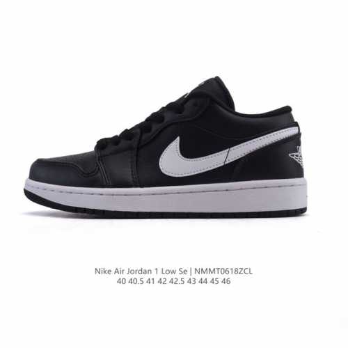 耐克 乔丹Air Jordan 1 Low Aj1 乔1 乔丹1代Aj1 低帮复古文化休闲运动篮球鞋。从1985 年面世的元年款汲取设计灵感，采用简洁大方的经典