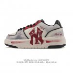 公司级 Mlb Chunky Liner Mid人气单品学长鞋系列轻量增高厚底百搭休闲运动板鞋轻便胶鞋 高级街头休閒品牌鞋。Mlb Chunky Liner 学