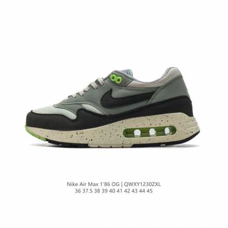 耐克nike Air Max 1'86 Og 经典复古小气垫缓震跑步鞋，穿上nike Air Max 1 '86 Og 高尔夫球鞋，成就街头传奇。该鞋款舒适耐穿 - 点击图像关闭