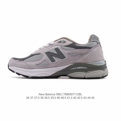 公司级 新百伦 New Balance Nb990 V3系列 高端美产990系列简约经典舒适百搭时尚复古休闲鞋缓震透气跑步鞋。该鞋款采用Mcd Motion C