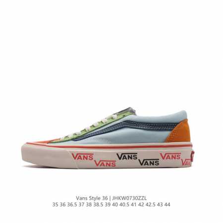 真标 带半码 Vans 万斯 Style 36 经典低帮帆布休闲运动硫化滑板板鞋。真的是吹爆的系列,那就是vansstyle36系列低帮经典复古文化休闲运动篮球 - 点击图像关闭