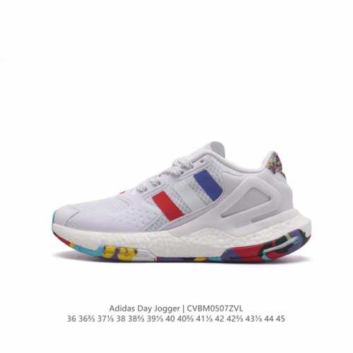 阿迪 Adidas Day Jogger 夜行者二代 爆米花 复古缓震跑鞋男运动鞋 低帮经典运动鞋慢跑者系列高弹复古休闲运动跑鞋，这款adidas Day Jo