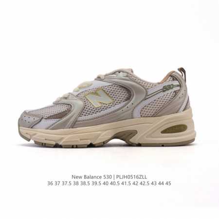 真标 新百伦 Nb530 New Balance 530 复跑古鞋 厚底增高老爹鞋 缓震运动慢跑鞋 Nb530这鞋双确实是Nb家经复典古款式之一 以全科新技诠释 - 点击图像关闭